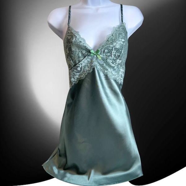 Silk Satin Cami Nightgown