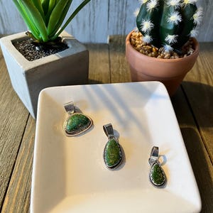 Sonoran Gold Turquoise Pendant, Southwestern Pendant, Turquoise Necklace, Gifts for her, Native Inspired, Mexico Turquoise, Gifts for her
