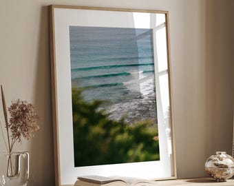 Ribeira D'Ilhas, Ericeira, Portugal II - Fine Art Big Wave Surf Poster, Beachy Wall Art, Aesthetic Print Photography
