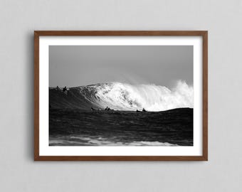 Coxos, Ericeira, Portugal - Beachy Wall Art, Big Wave Surf Print, Surf Poster, Aesthetic Print Photography