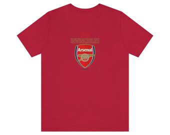 Arsenal FC the Invincibles Unisex Jersey Short Sleeve Tee - Etsy