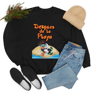 Bad Bunny Despues De La Playa Disney Mickey Unisex Heavy Blend Crewneck Sudadera