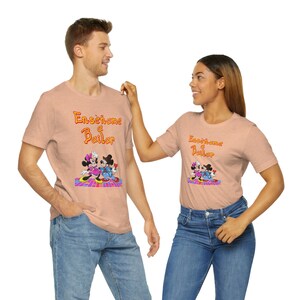 Bad Bunny Disney Ensename a Bailar Mickey & Minnie Unisex Jersey Short Sleeve Tee