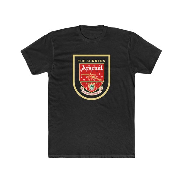 Arsenal FC Retro 1996-2001 Crest Shirt