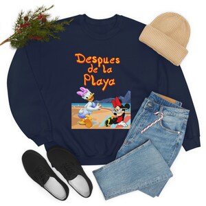 Bad Bunny Disney Despues De La Playa Unisex Heavy Blend Crewneck Sudadera