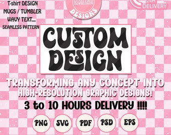 Custom Graphic Design Service, Personalized SVG, Custom desgi, Custom Varsity, Graphic Designer Expert Designs on Request