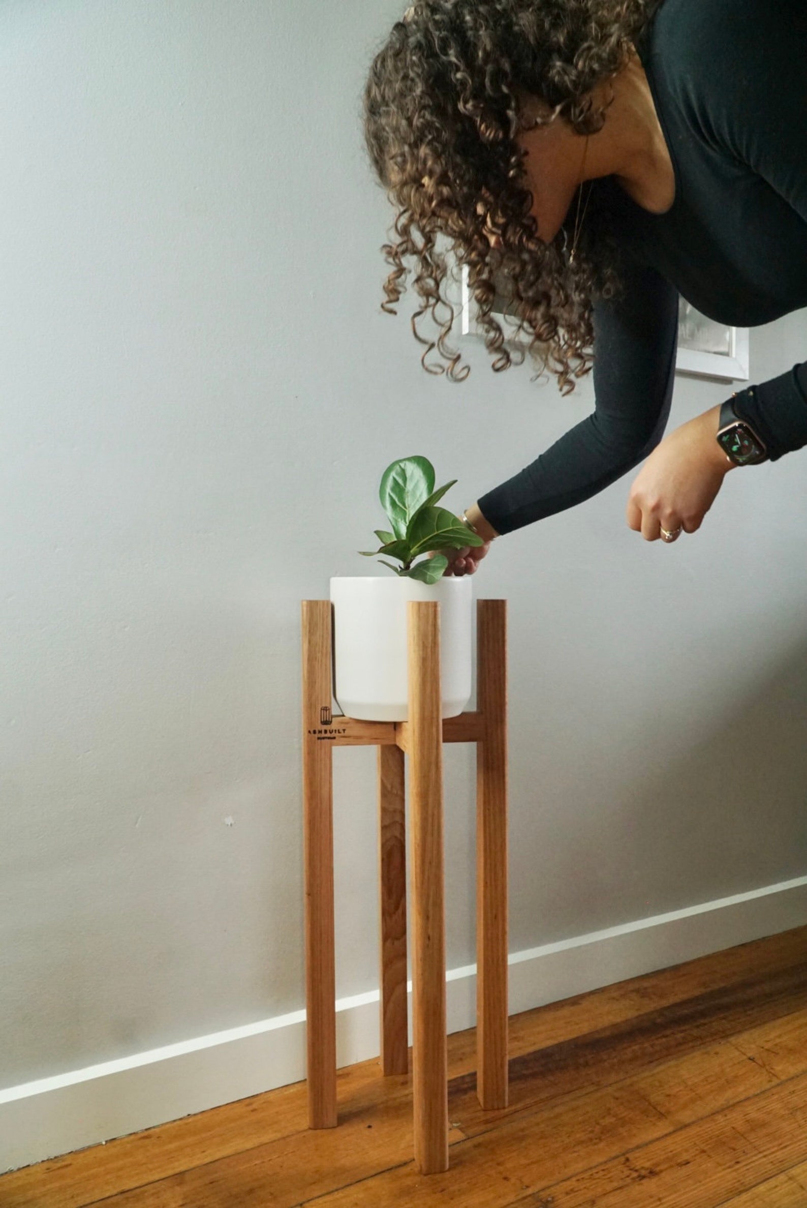 Plant Stands Handmade Recycled Beautiful Hardwood Timber. Best Pot ...
