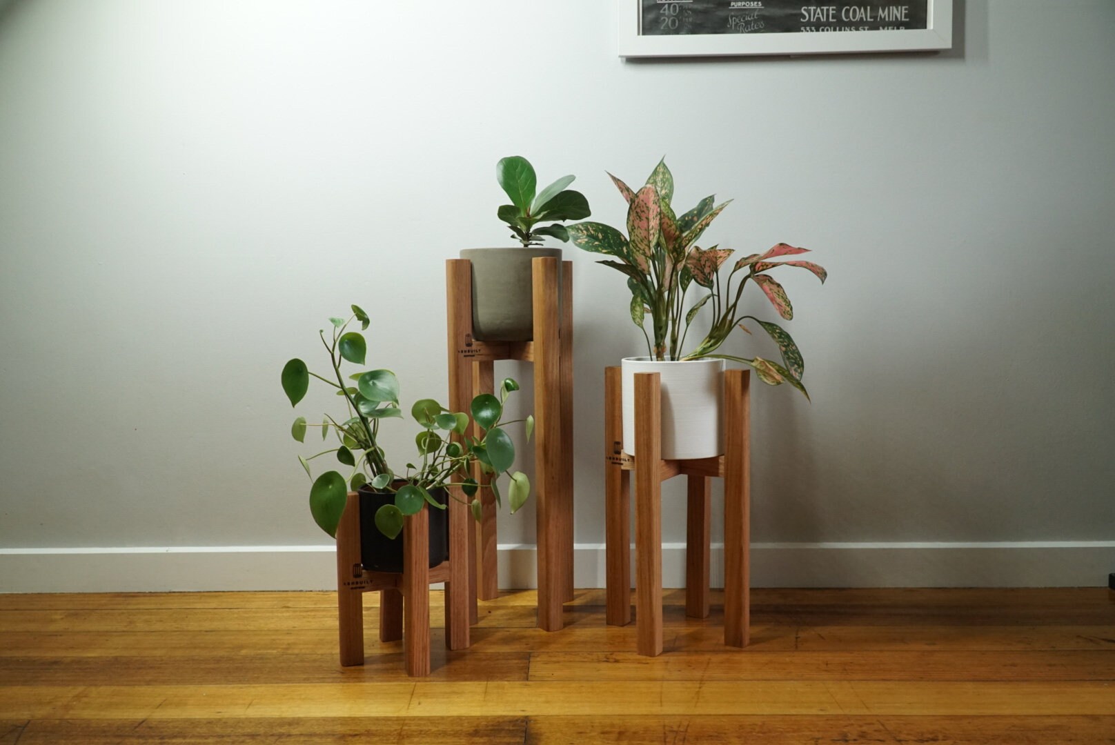 Plant Stands Handmade Recycled Beautiful Hardwood Timber. Best Pot ...