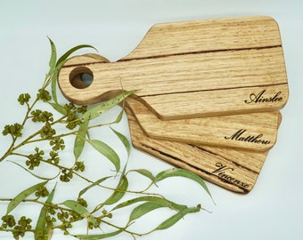 Wedding Favours Recycled Personalised Mini Charcuterie Board, Bomboniere, Gift for Guests