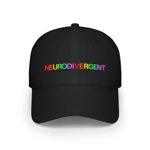Neurodivergent Neurodiversity Neurodiverse Autism AuDHD ADHD Awareness Acceptance Hat