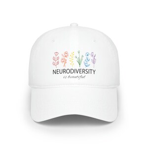 Neurodiversity Hat Autism Autistic ADHD AuDHD Acceptance Neurodivergent Hidden Disability