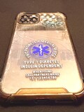 Personalized UV DTF Sticker Medical Warning for Medical Device Available in All Languages. Diabetes, PTSD, Epilepsy. product logo
