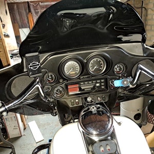 Garmin Zumo 590 & 595 rain cover protective cover carbon look Motorcycle navigation