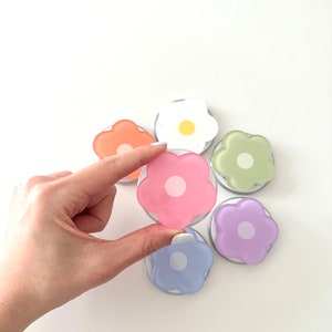 Colorful Flower, Cute Phone Holder, Flower phone grip (Magnetic Version)