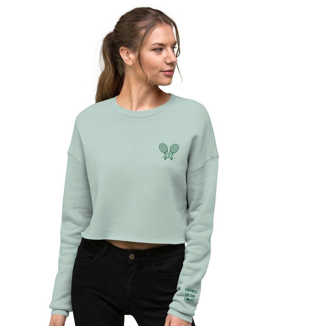 Puff Tennis Smiley Cropped Tee