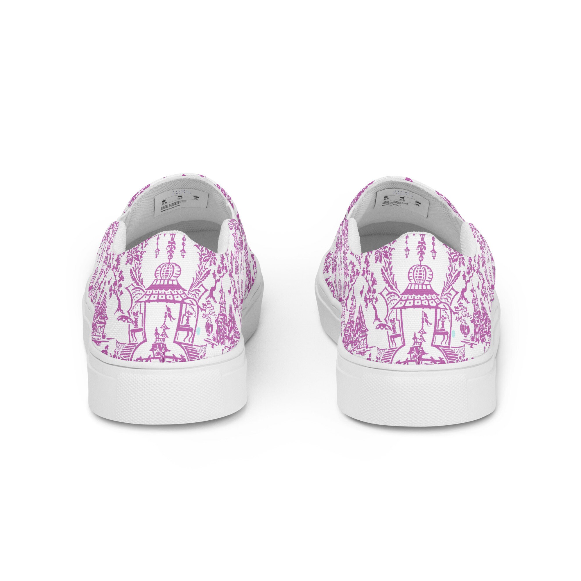 Pink Hippie Men's Slip On Sneakers