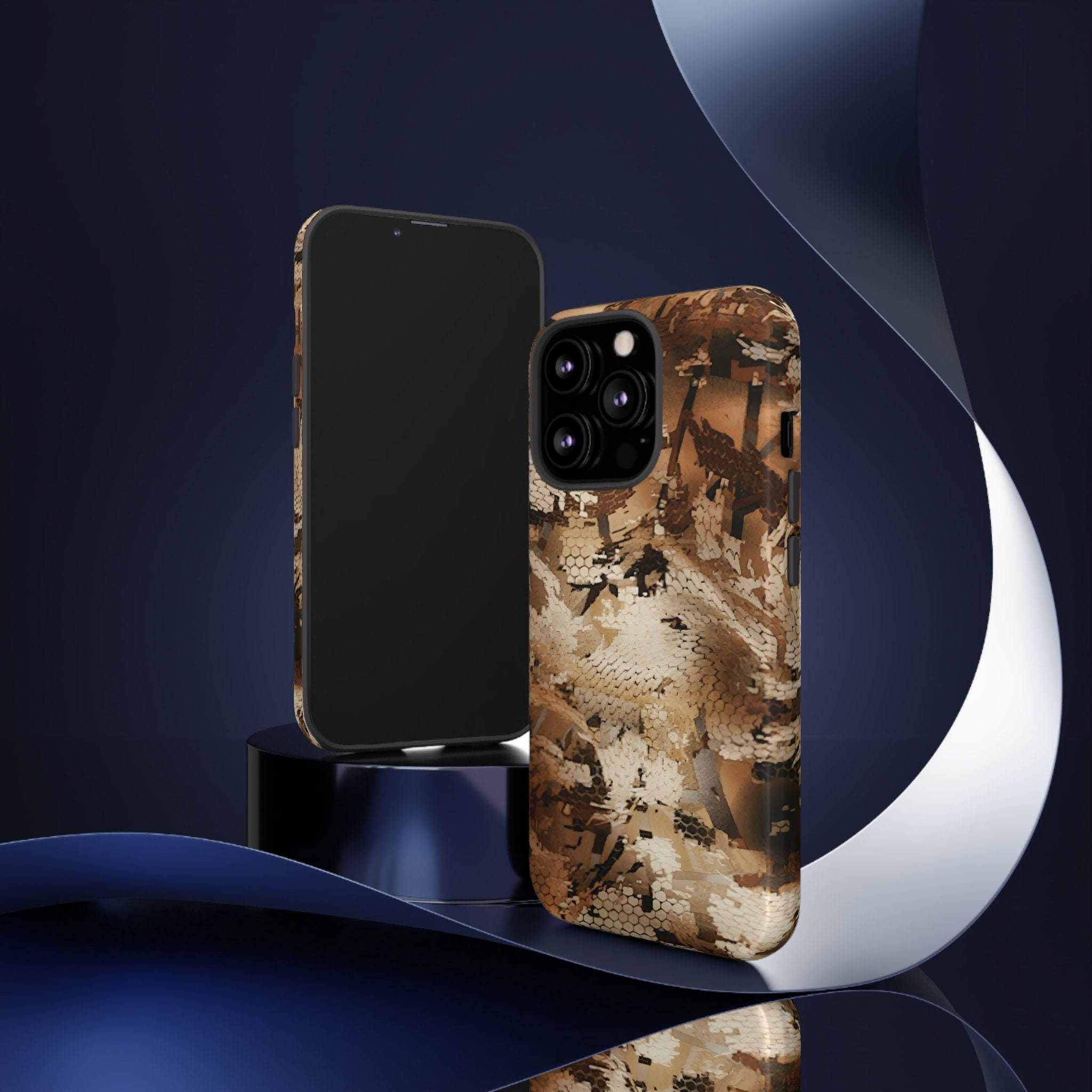 IPhone 15, Galaxy and Pixel Camo Tough Cases With Sitka Optifade