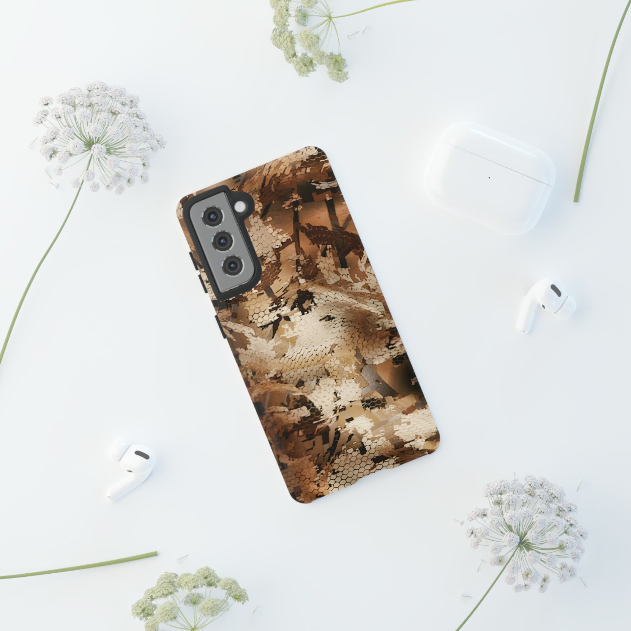 IPhone 15, Galaxy and Pixel Camo Tough Cases With Sitka Optifade