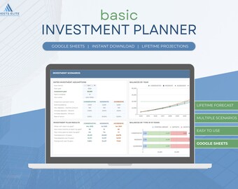 Basic investment planner using Google Sheets