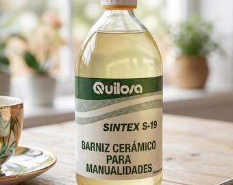 Ceramic Varnish - 1 Liter (1000 ml) Sintex S-19 High Gloss Glass Finish. LAST UNITS!