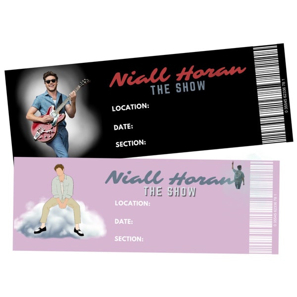 Niall Horan Concert Ticket The Show 2024 Tour