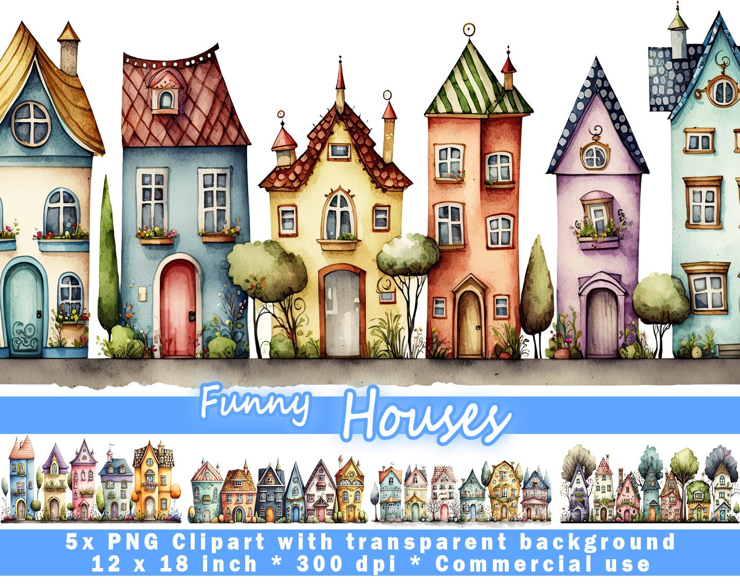 Teres House Clipart Cute