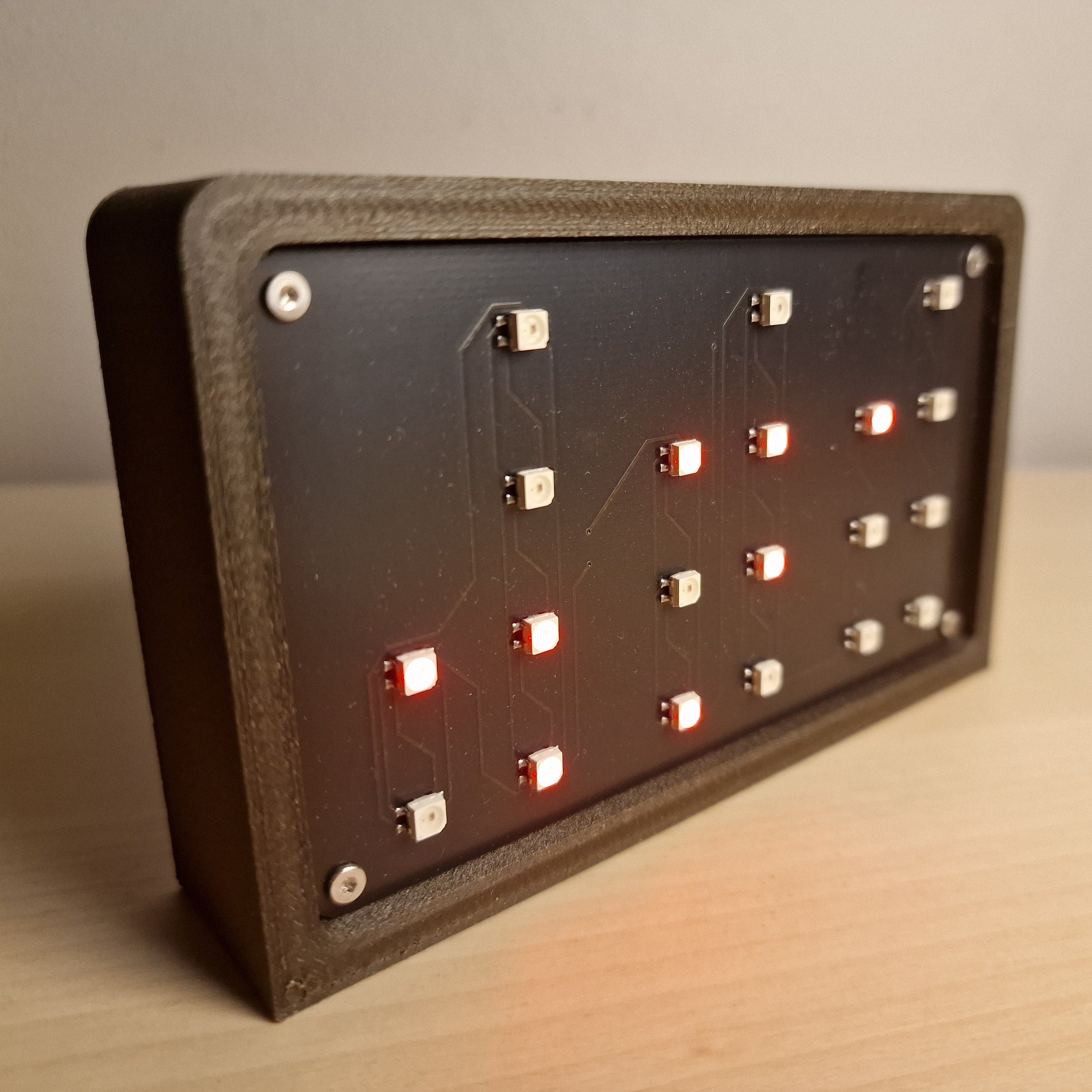 Minimalistic Binary Clock - Etsy