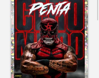 Penta Glitter Sticker