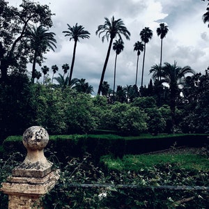 Royal Alcazar Gardens in Sevilla, Spain