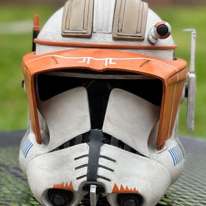 Fully Finished Galactic Armory phase 2 commander Cody helmet