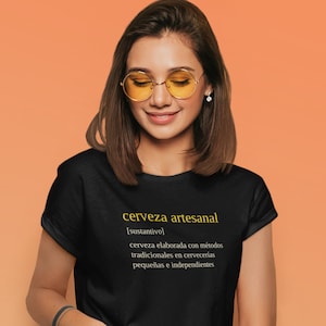 cerveza artesanal Definition, Craft Beer T Shirt, Beer Lover T Shirt, Craftbeer T Shirt