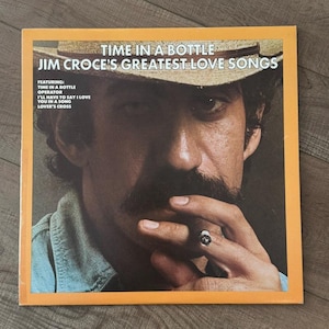 Jim Croce Greatest Love Songs LP de vinilo – Time In A Bottle Folk Rock Disco