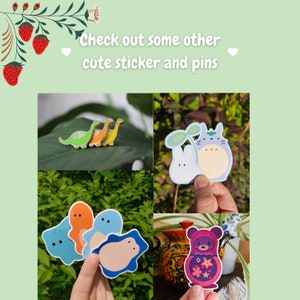 Strawberry Tororo Bunny Sticker Decal Cute Gift Stationery - Etsy