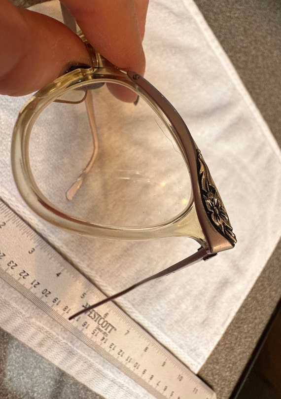 Vintage metal eyeglass frames - image 3