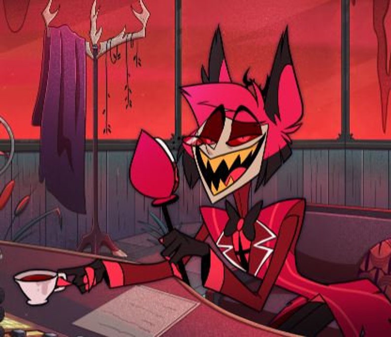 Hazbin Hotel Alastor's Microphone Staff image 5