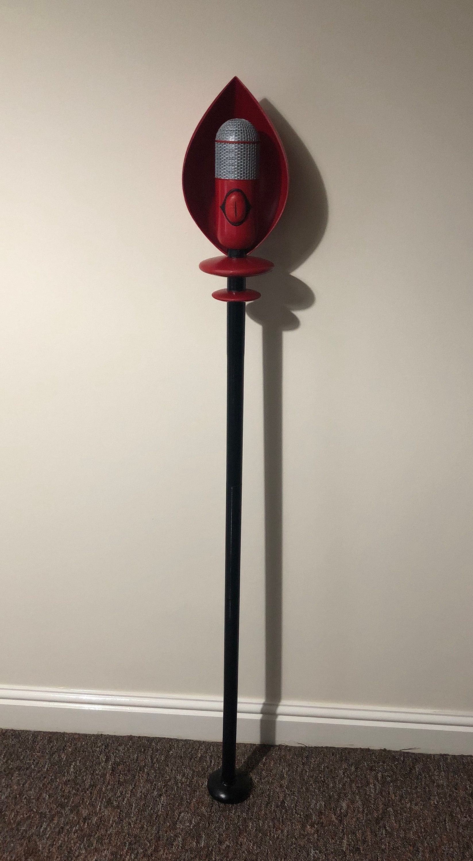 Hazbin Hotel Alastor's Microphone Staff Etsy UK
