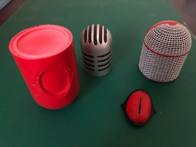 Hazbin Hotel Alastor's Microphone Staff Etsy Canada