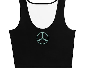 Mercedes Racing F1 Crop Top