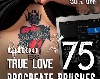 Wahre Liebe Tattoo | Die 75 besten Procreate True Love Designs | Tattoo Sets für iPad | true love procreate Pinsel - TRUE LOVE TATTOO