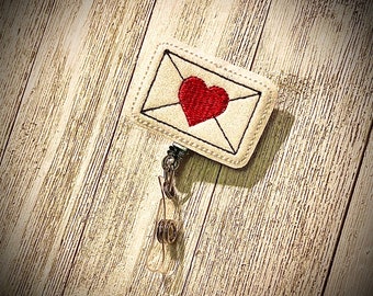 Love Letter Badge Reel/Valentine's Day/Mail