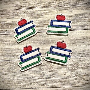 Books with Apple Feltie/Back to School/School Days
