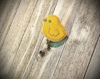 Baby Chick Badge Reel/Easter/Springtime