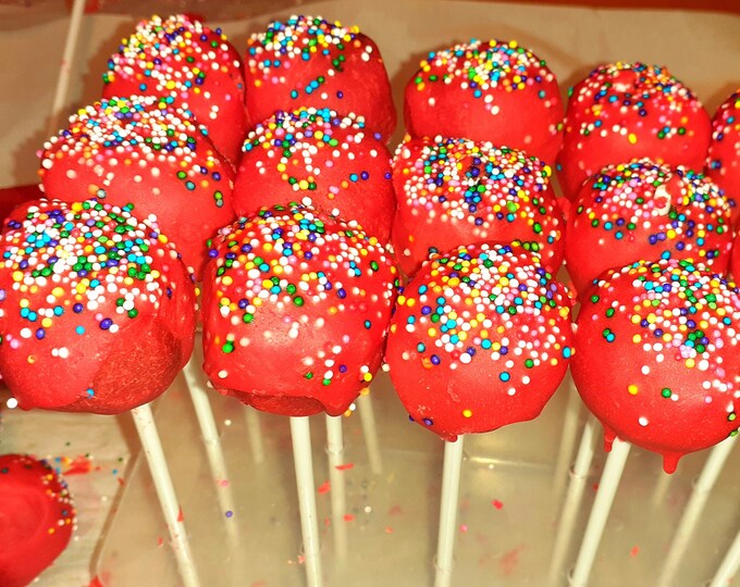 Valentine's Day Cake Pops For Dogs Dog Birthday Cake Treat Pops Peanut Butter & Pumpkin Pet Gift 12pack