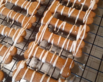 9 Dozen Small Dehydrated Puppy Bones Glazed Dog Bones Homemade Dog Treats For Small Puppy Medium Dogs Small Peanut Butter Pumpkin Dog Treat