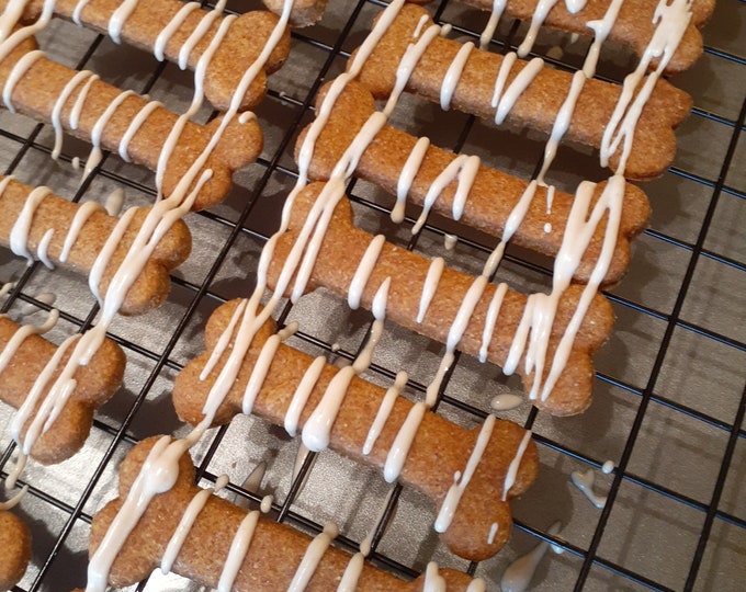 9 Dozen Small Dehydrated Puppy Bones Glazed Dog Bones Homemade Dog Treats For Small Puppy Medium Dogs Small Peanut Butter Pumpkin Dog Treat