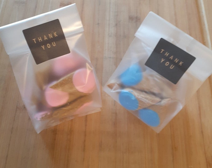 Frosted Mini Ice Cream Cones For Dogs, Dog Biscuits Handmade Dog Treats Dog Treat Bakery Blue And Pink Doggy Cones Birthday Dog Gifts.