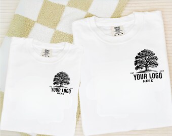 Logo Shirts Custom, Personalized Logo Shirt, Custom Comfort Colors Tshirt, Family Logo Shirt, Custom Youth Shirt, Custom Tshirt Kid,Logo Tee
