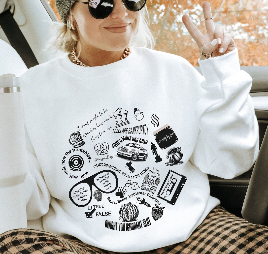 The Office Shirt, the Office Memorabilia Shirt, TV Show Graphic