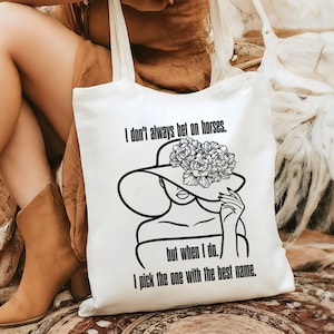 Ky Derby Tote Bags - Etsy