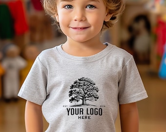 Custom Toddler Shirt, Custom Logo Shirt, Personalize Shirt, Custom Kid Shirt, Kid Custom Logo Shirt, Toddler and Kid Shirt